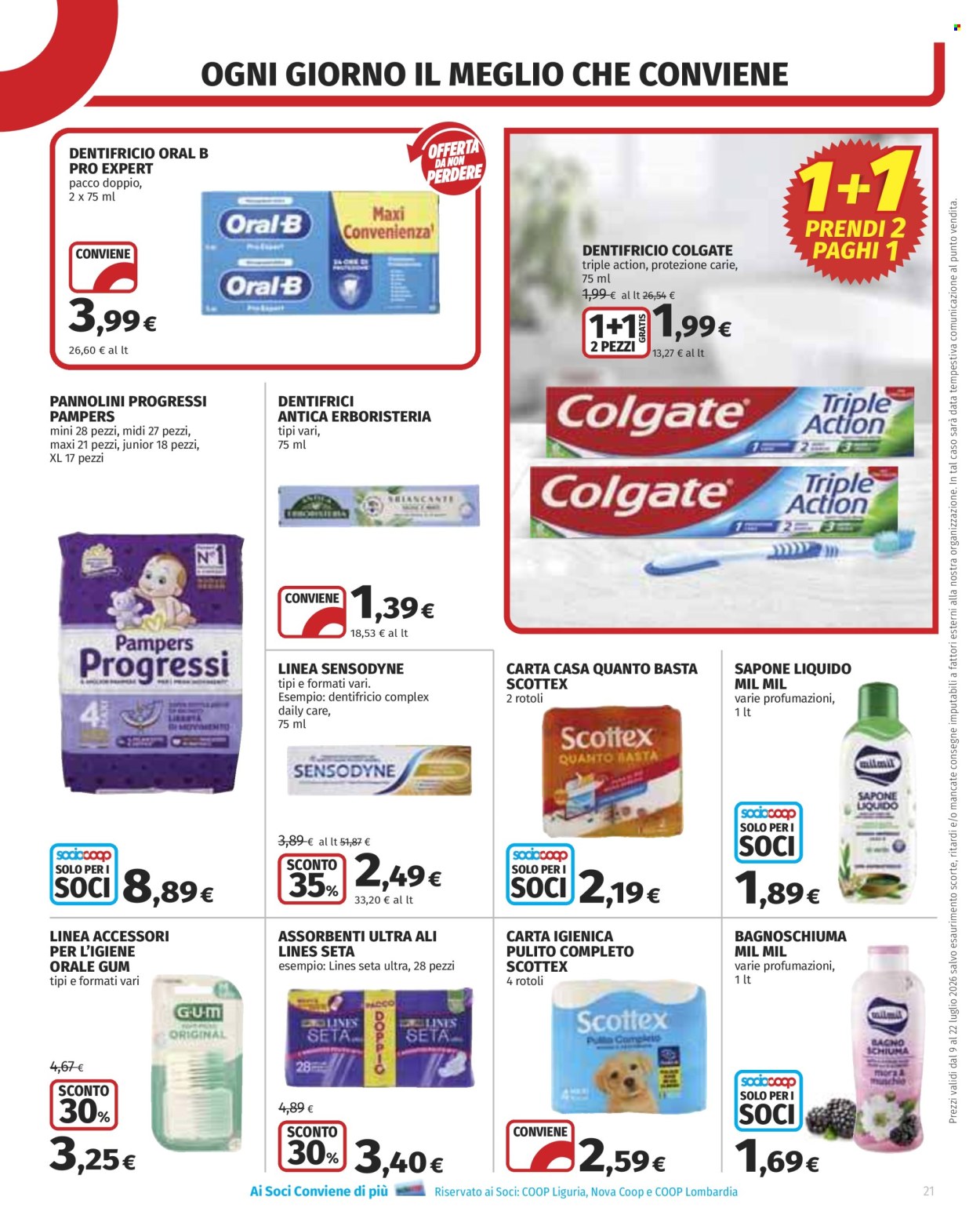 Volantino Coop - 9/7/2026 - 22/7/2026. Pagina 21