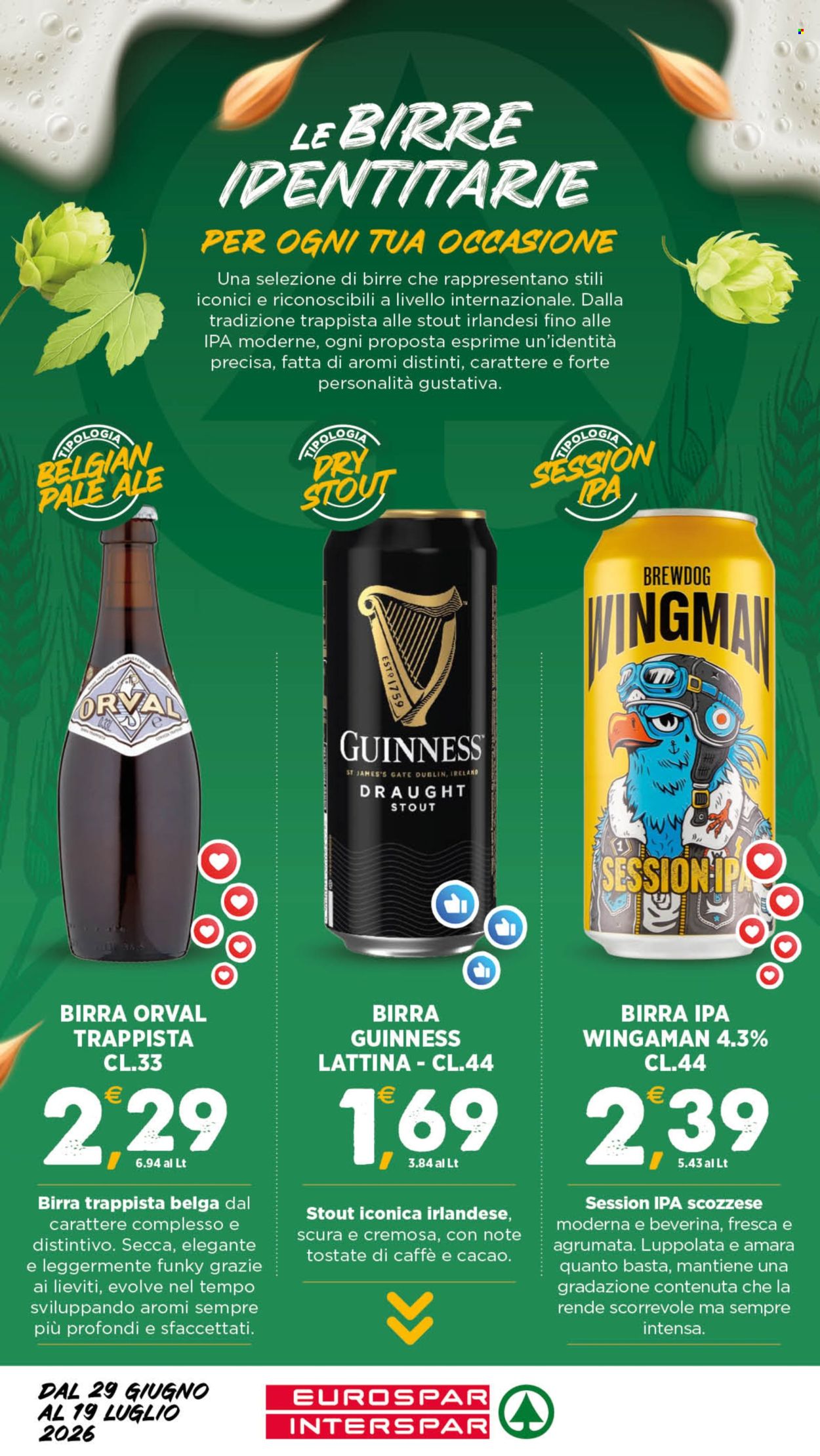 Volantino Eurospar - 29/6/2026 - 19/7/2026. Pagina 23
