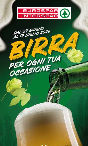 Volantino Interspar - 29/6/2026 - 19/7/2026.