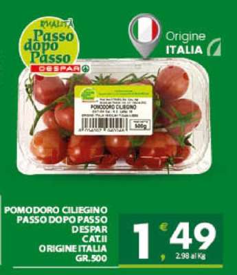 Pomodoro ciliegino Passo dopo Passo DESPAR