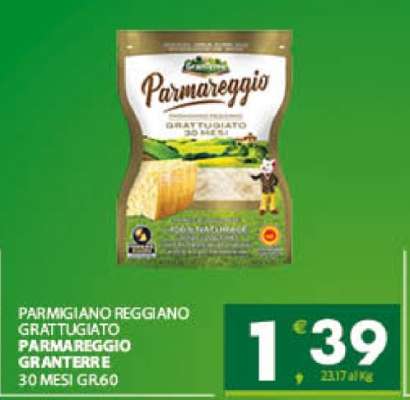 PARMIGIANO REGGIANO GRATTUGIATO