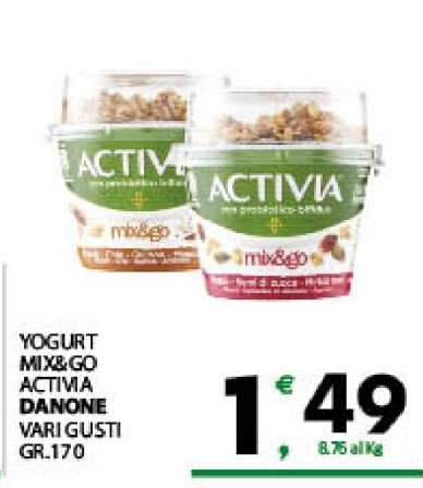 Yogurt Mix&Go ACTIVIA