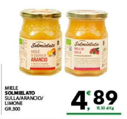 MIELE SOLMIELATO SULLA/ARANCIO/LIMONE