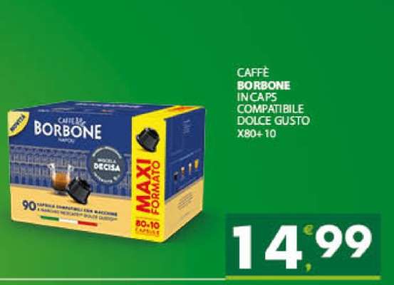 CAFFÈ BORBONE IN CAPS