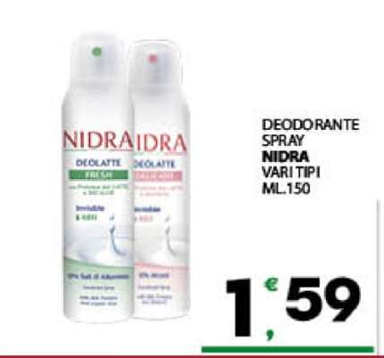 Deodorante Spray