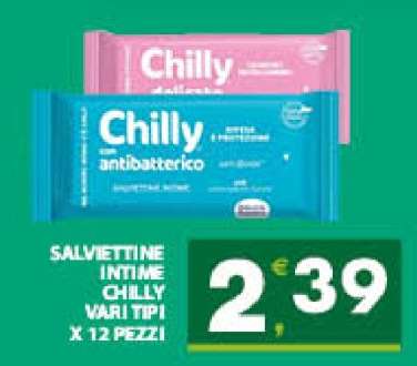 Salviettine Intime Chilly