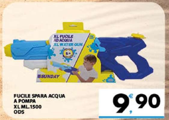 FUCILE SPARA ACQUA A POMPA