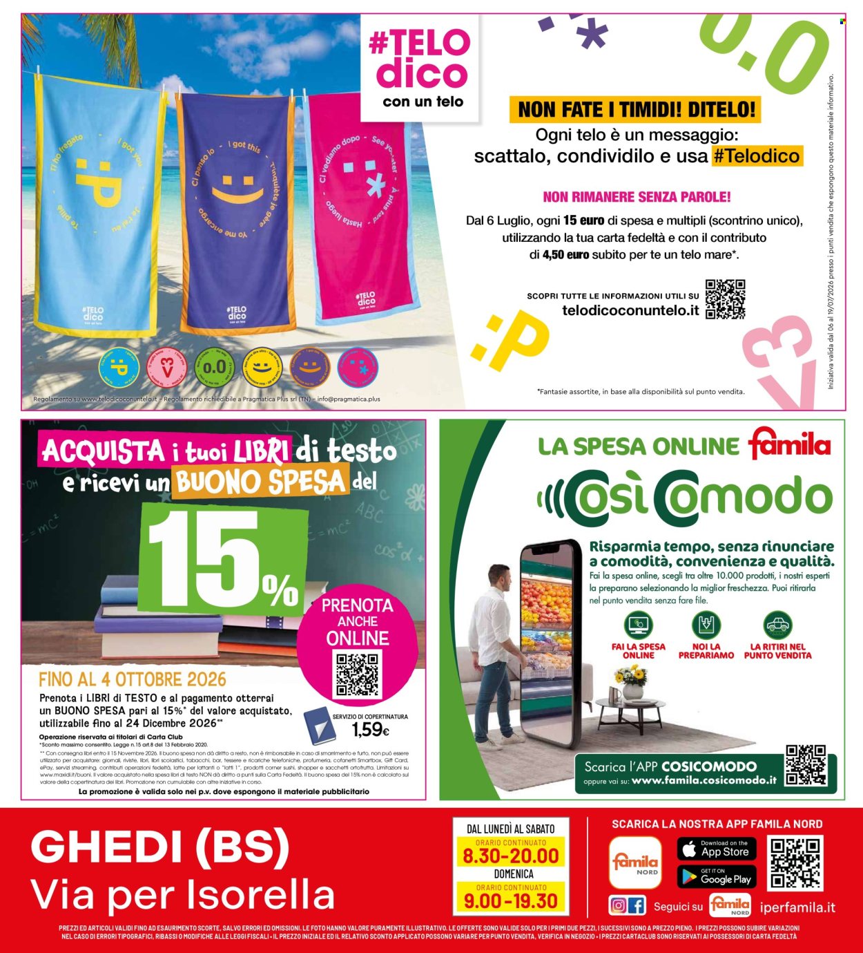 Volantino Famila - 13/7/2026 - 22/7/2026. Pagina 28