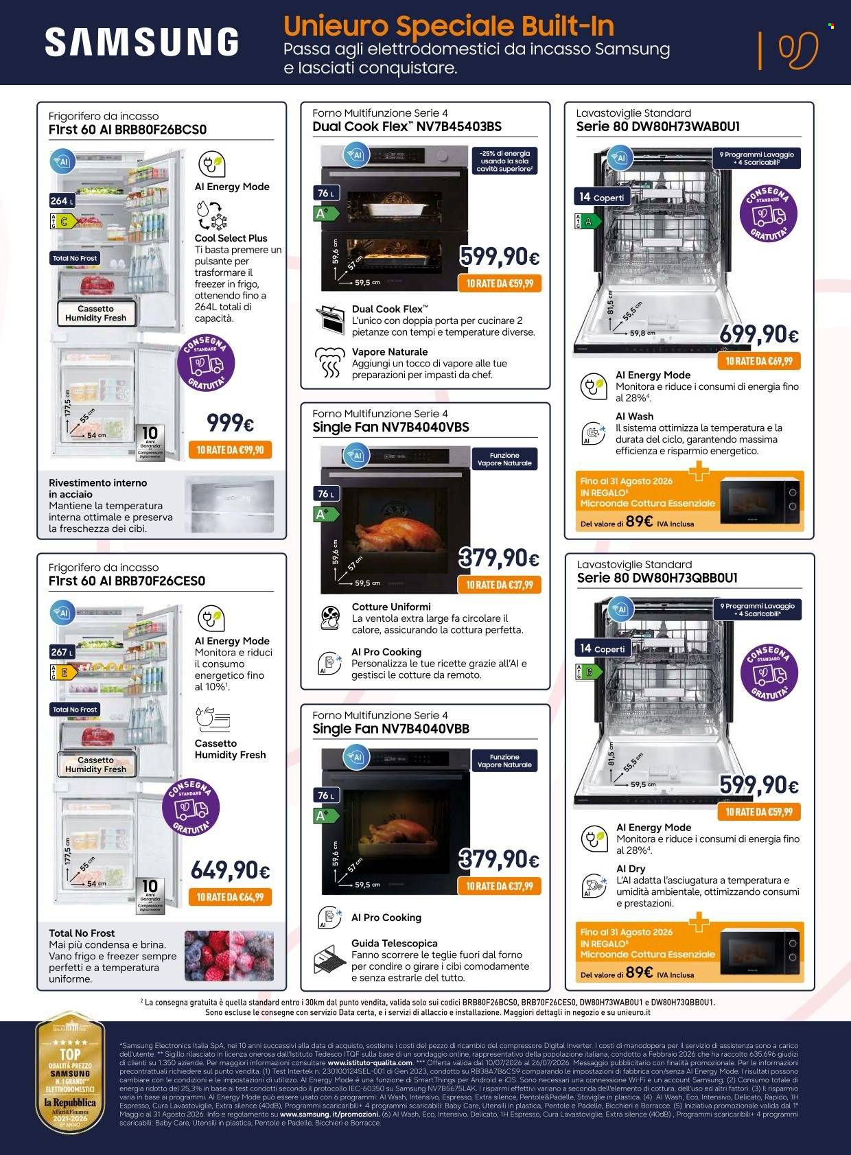 Volantino Unieuro - 10/7/2026 - 26/7/2026. Pagina 3