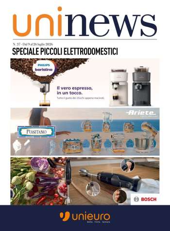 Volantino Unieuro - 9/7/2026 - 26/7/2026.