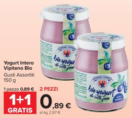 Yogurt Intero Vipiteno Bio