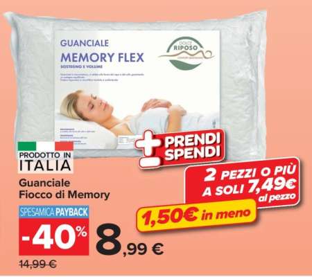 Guanciale Memory Flex