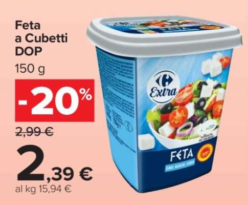 Feta a Cubetti DOP
