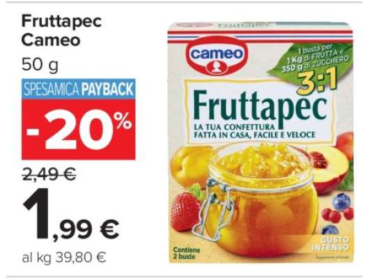 FRUTTAPEC CAMEO