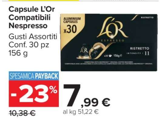 Capsule L’Or Compatibili Nespresso