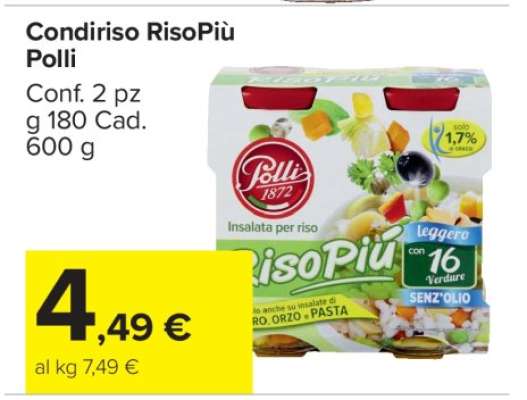 Condiriso RisoPiù Polli