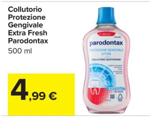 Collutorio Protezione Gengivale Extra Fresh Parodontax