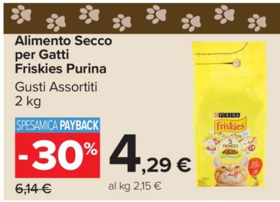 Alimento Secco per Gatti Friskies Purina