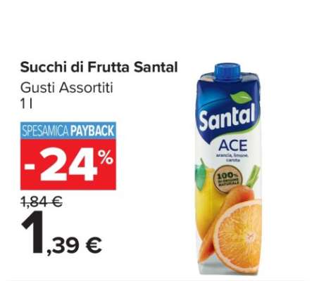 Succhi di Frutta Santal