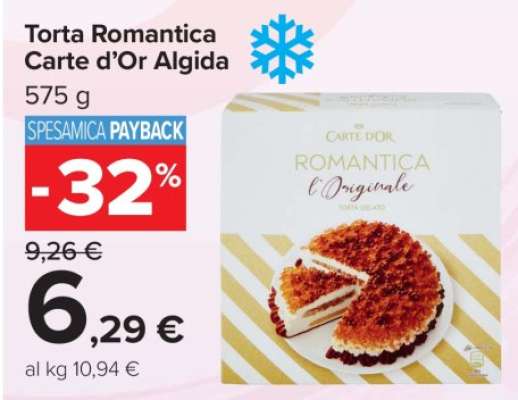 Torta Romantica Carte d’Or Algida