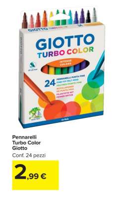 PENNARELLI TURBO COLOR GIOTTO