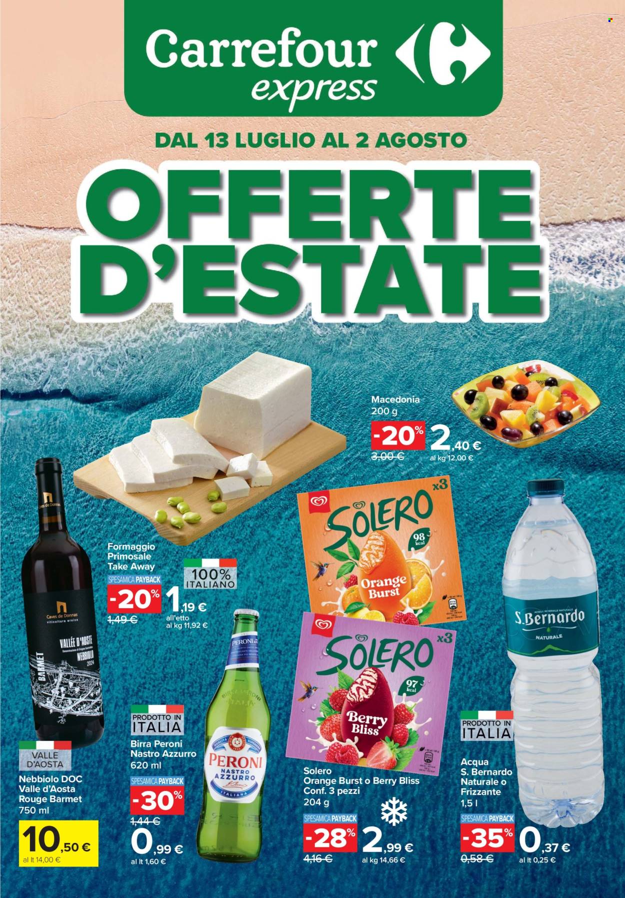 Volantino Carrefour - 13/7/2026 - 2/8/2026. Pagina 1