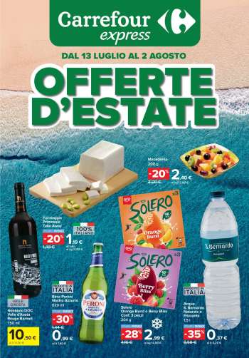 Volantino Carrefour - 13/7/2026 - 2/8/2026.