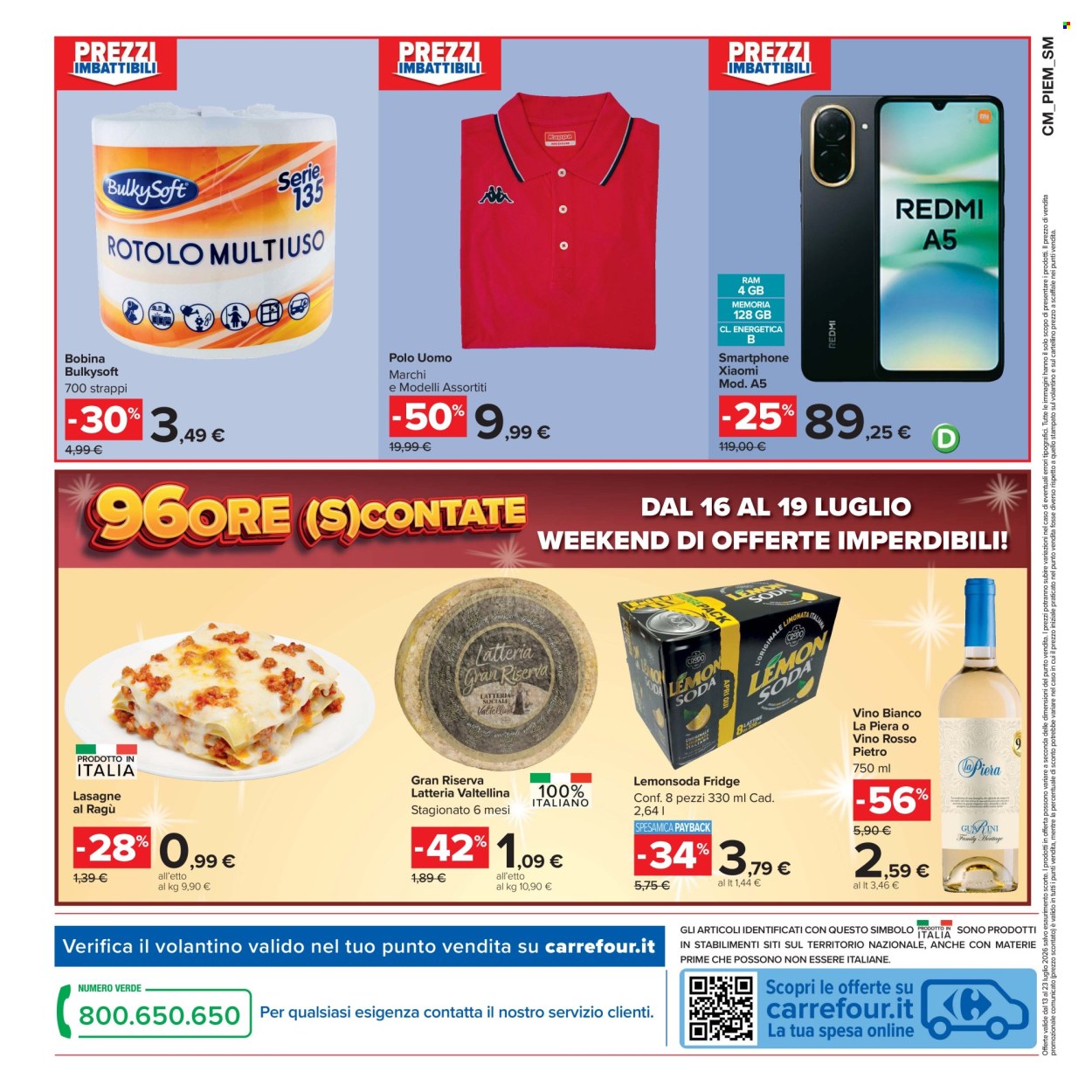 Volantino Carrefour - 13/7/2026 - 23/7/2026. Pagina 30
