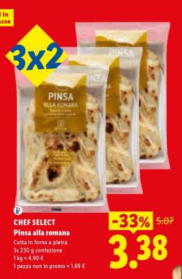 CHEF SELECT Pinsa alla romana