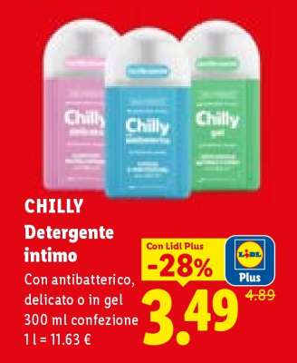 Chilly Detergente intimo