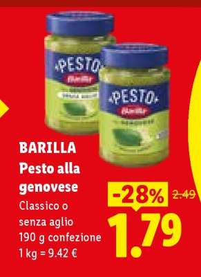 Barilla Pesto alla genovese