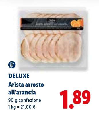 Deluxe Arista arrosto all'arancia