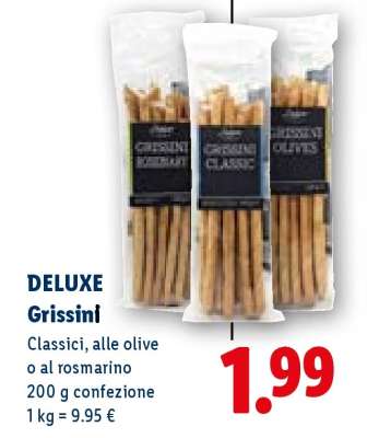 DELUXE Grissini
