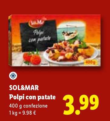 Sol&Mar Polpi con patate