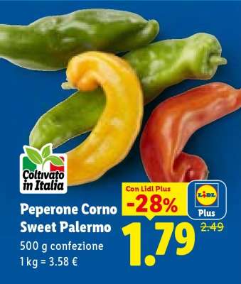 Peperone Corno Sweet Palermo