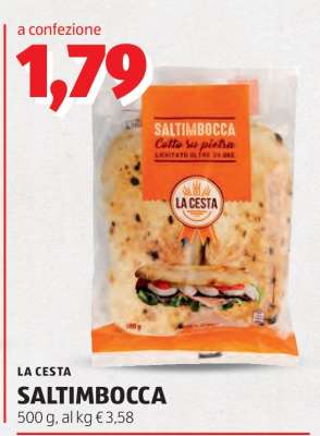 LA CESTA SALTIMBOCCA