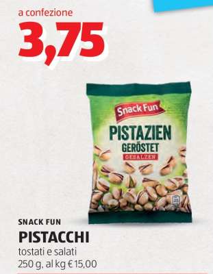 SNACK FUN PISTACCHI