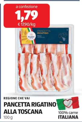 PANCETTA RIGATINO ALLA TOSCANA