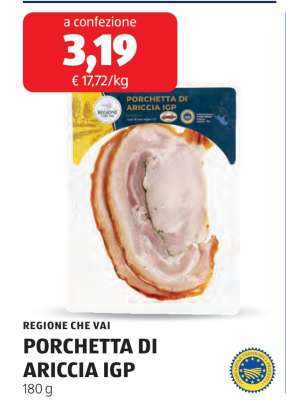 Porchetta Di Ariccia IGP