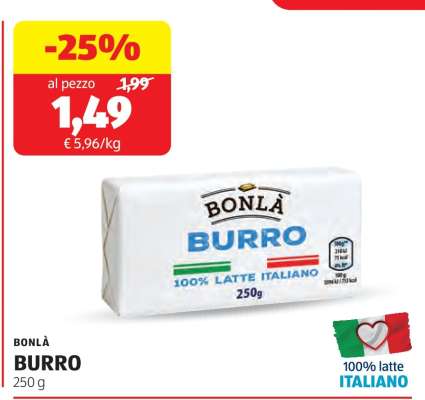 BONLÀ BURRO