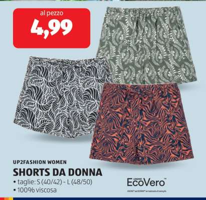 Shorts da donna