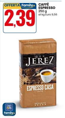 CAFFÈ ESPRESSO