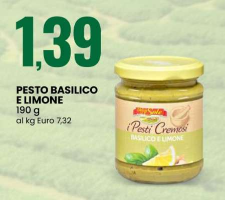 PESTO BASILICO E LIMONE