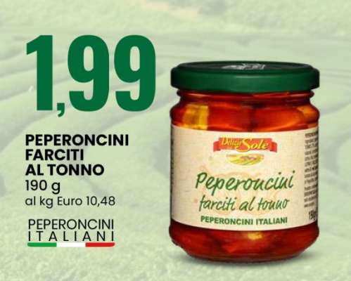 PEPERONCINI FARCITI AL TONNO