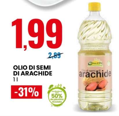 olio di semi di arachide