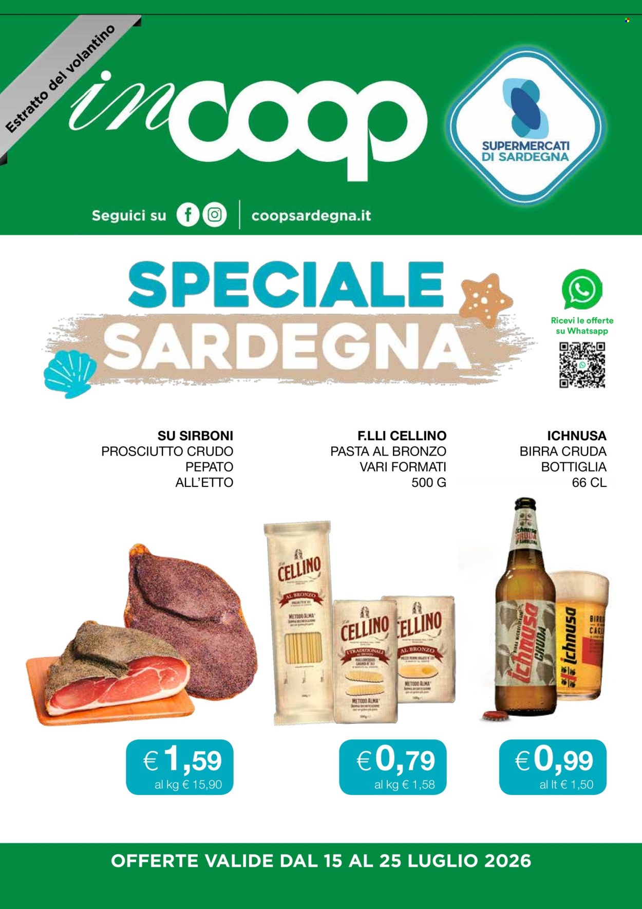 Volantino Coop - 15/7/2026 - 25/7/2026. Pagina 1
