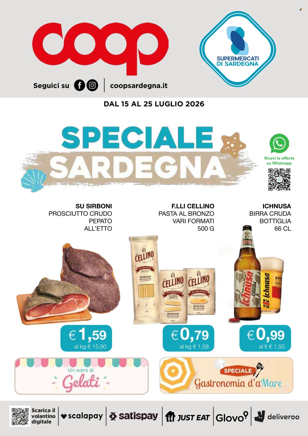 Volantino Coop - 15/7/2026 - 28/7/2026. Pagina 1
