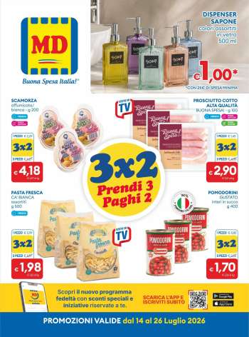 Volantino MD Discount - 14/7/2026 - 26/7/2026.