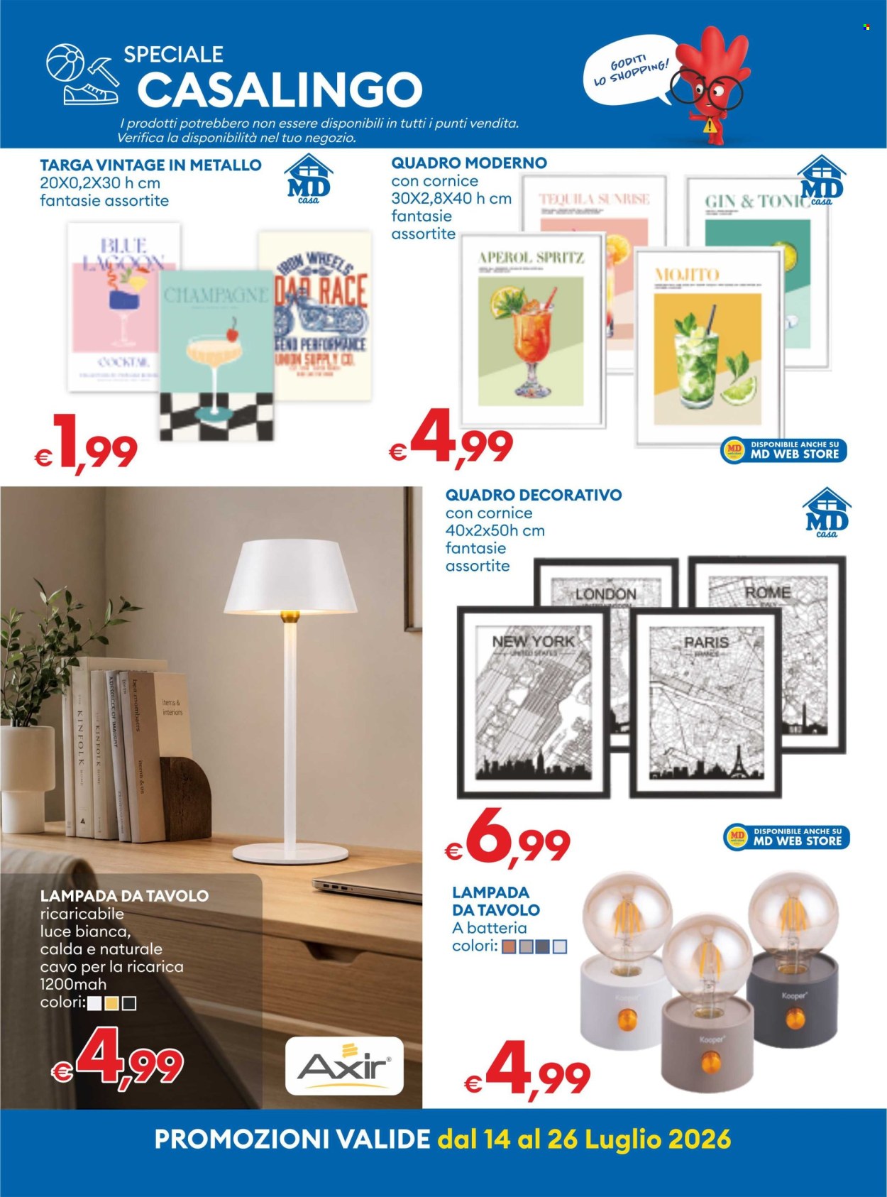 Volantino MD Discount - 14/7/2026 - 26/7/2026. Pagina 24