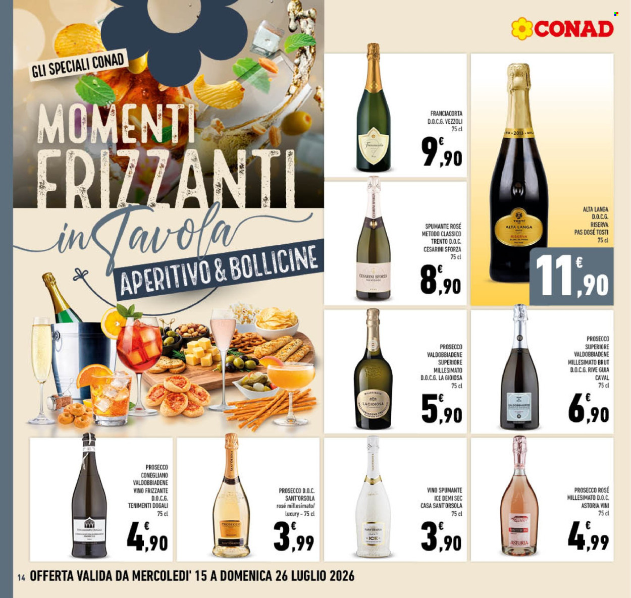 Volantino Conad - 15/7/2026 - 26/7/2026. Pagina 14